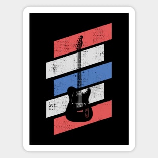 Retro Vintage T-Style Electric Guitar Magnet